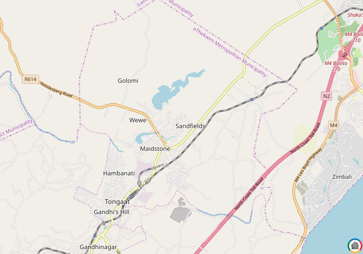 Map location of Burbreeze